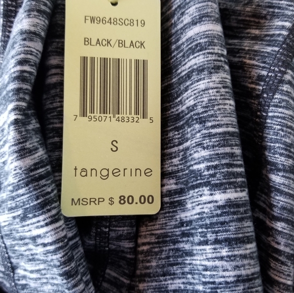 Tangerine Womens Black Active Track Jacket S - Picture 6 of 7